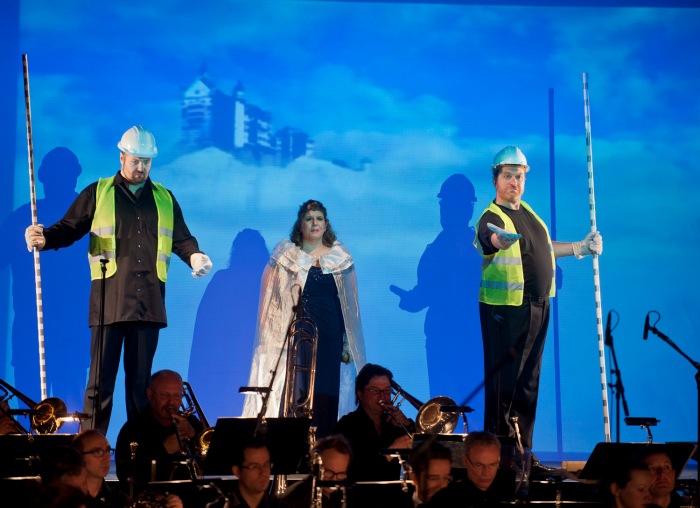 Rundfunk-Sinfonieorchester Berlin: Familienkonzert "Der Ring des Niebelungen" von Richard Wagner im Atze Musiktheater am 05.04.2014